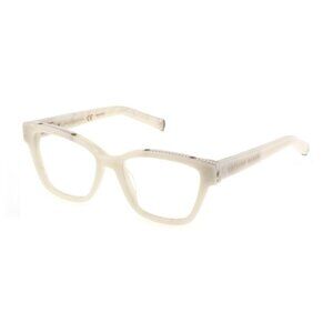 NEW PHILIPP PLEIN EYEGLASSES, IVORY WOMEN EYEWEAR VPP034S 09YL